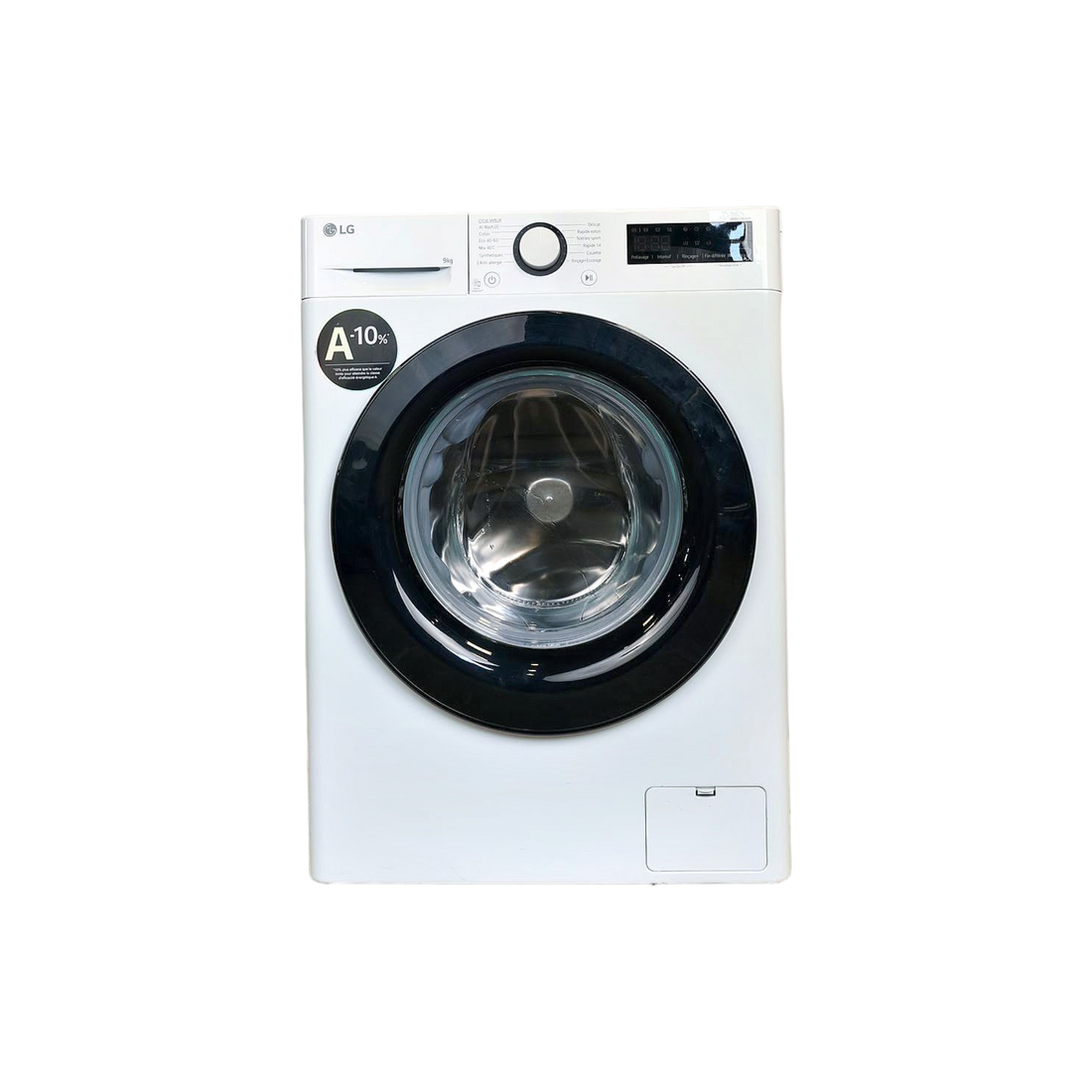 Lave-Linge Hublot 9 kg Reconditionné LG F94R35WHS : vue de face