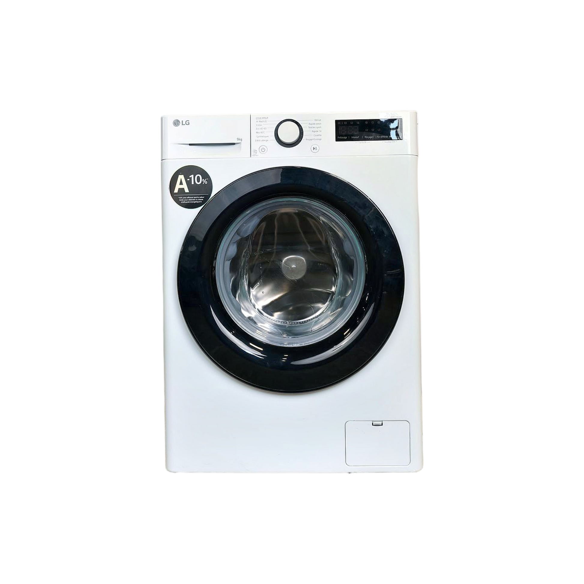 Lave-Linge Hublot 9 kg Reconditionné LG F94R35WHS : vue de face