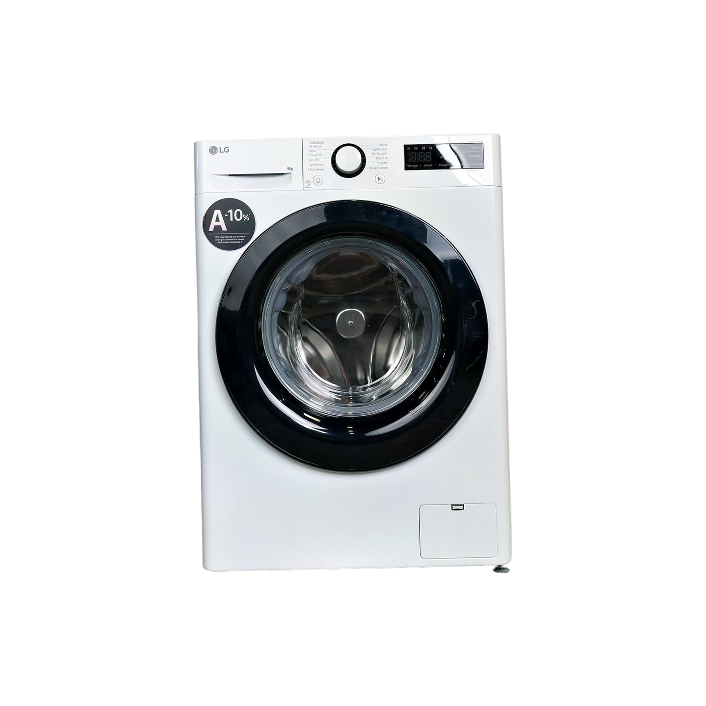 Lave-Linge Hublot 9 kg Reconditionné LG F94R35WHS : vue de face