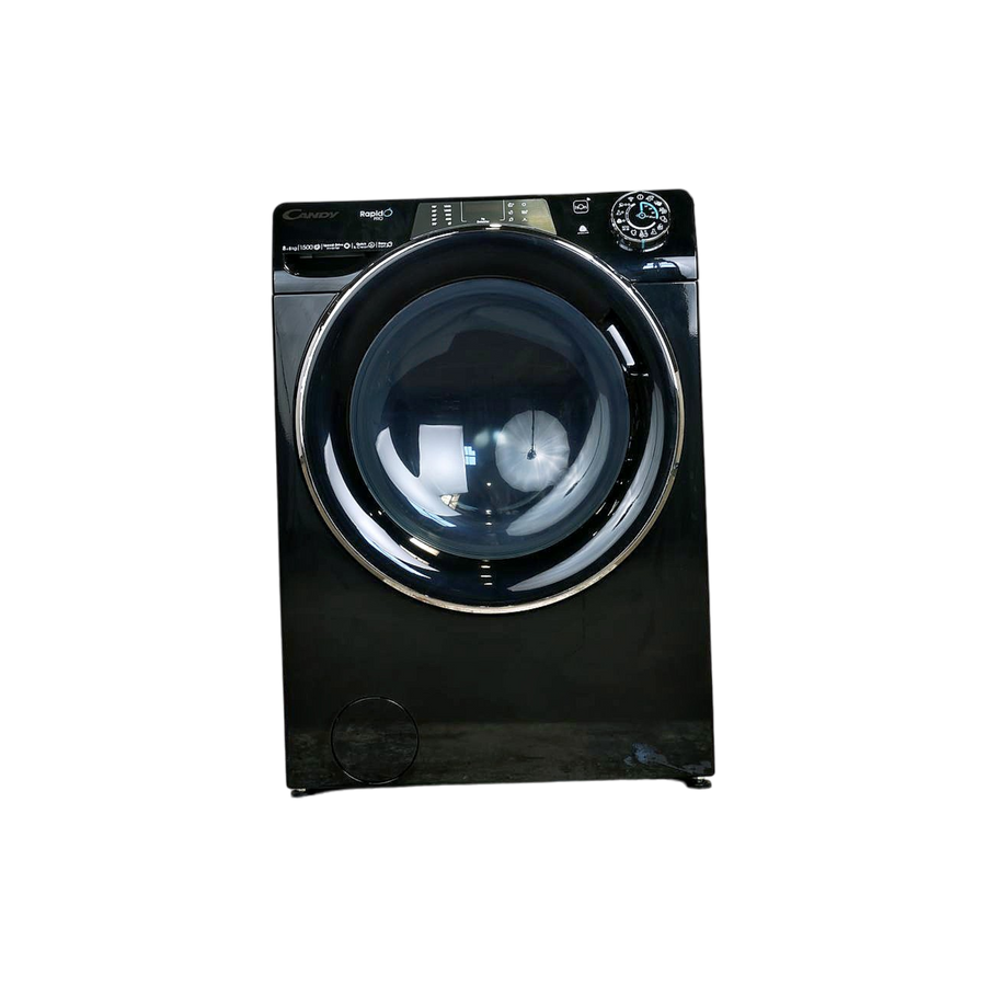 Lave-Linge Sechant 8 kg Reconditionné CANDY RPW5856BWMBCB-S : vue de face