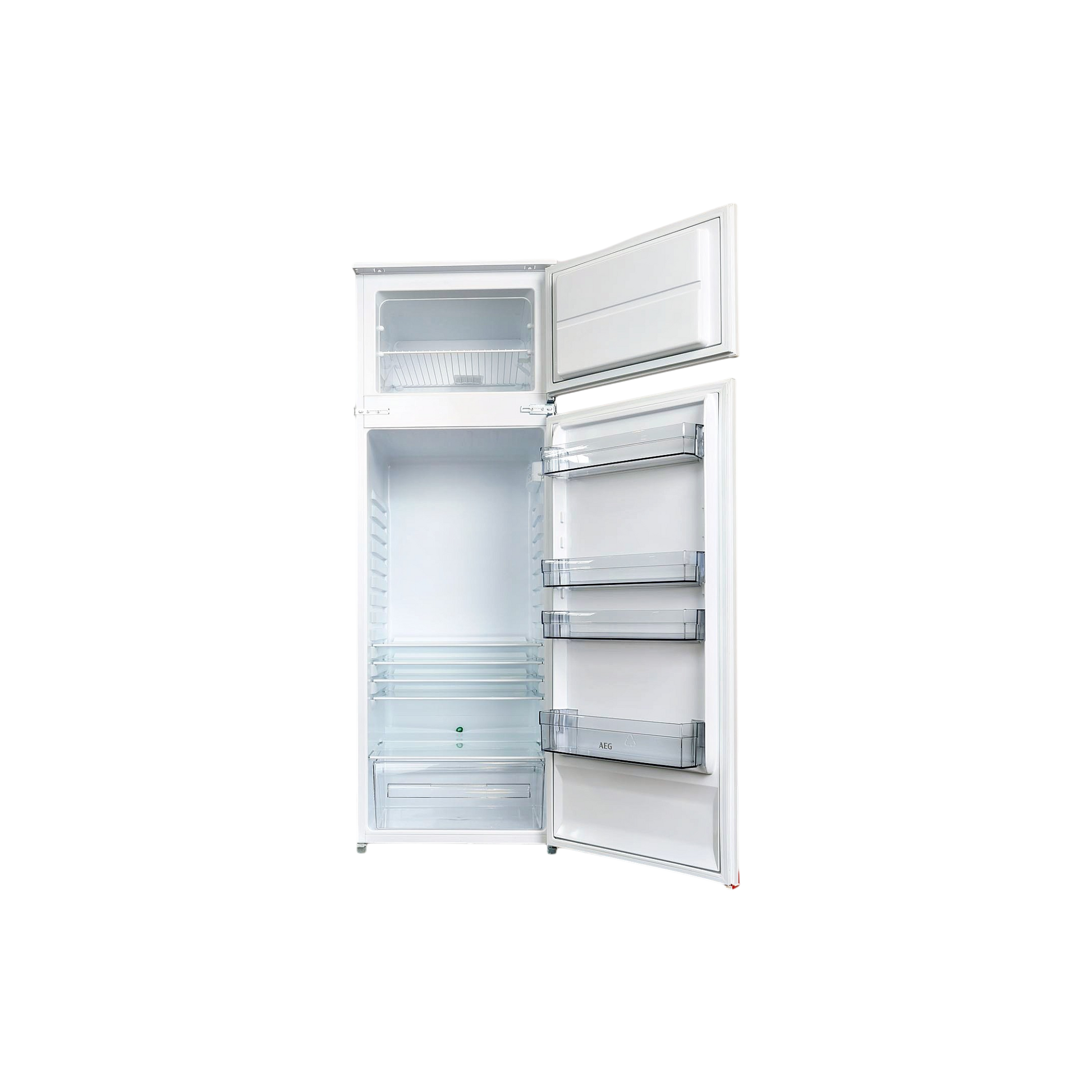 Réfrigérateur Avec Congélateur 468 L Reconditionné AEG SDB416E1AS : vue de l'intérieur