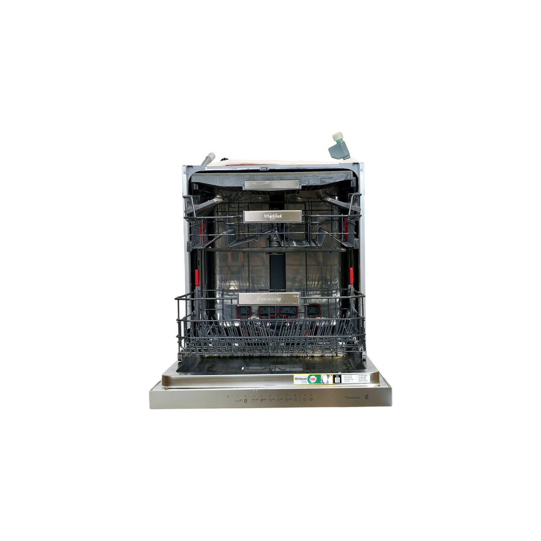 Lave-Vaisselle Encastrable 14 Cvts Reconditionné WHIRLPOOL WBO3T133PFX : vue de l'intérieur