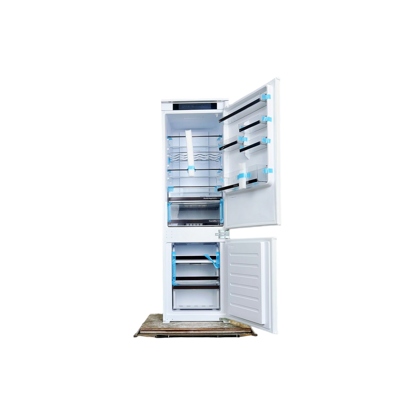 Réfrigérateur Avec Congélateur 248 L Reconditionné HAIER HBW5518D : vue de l'intérieur