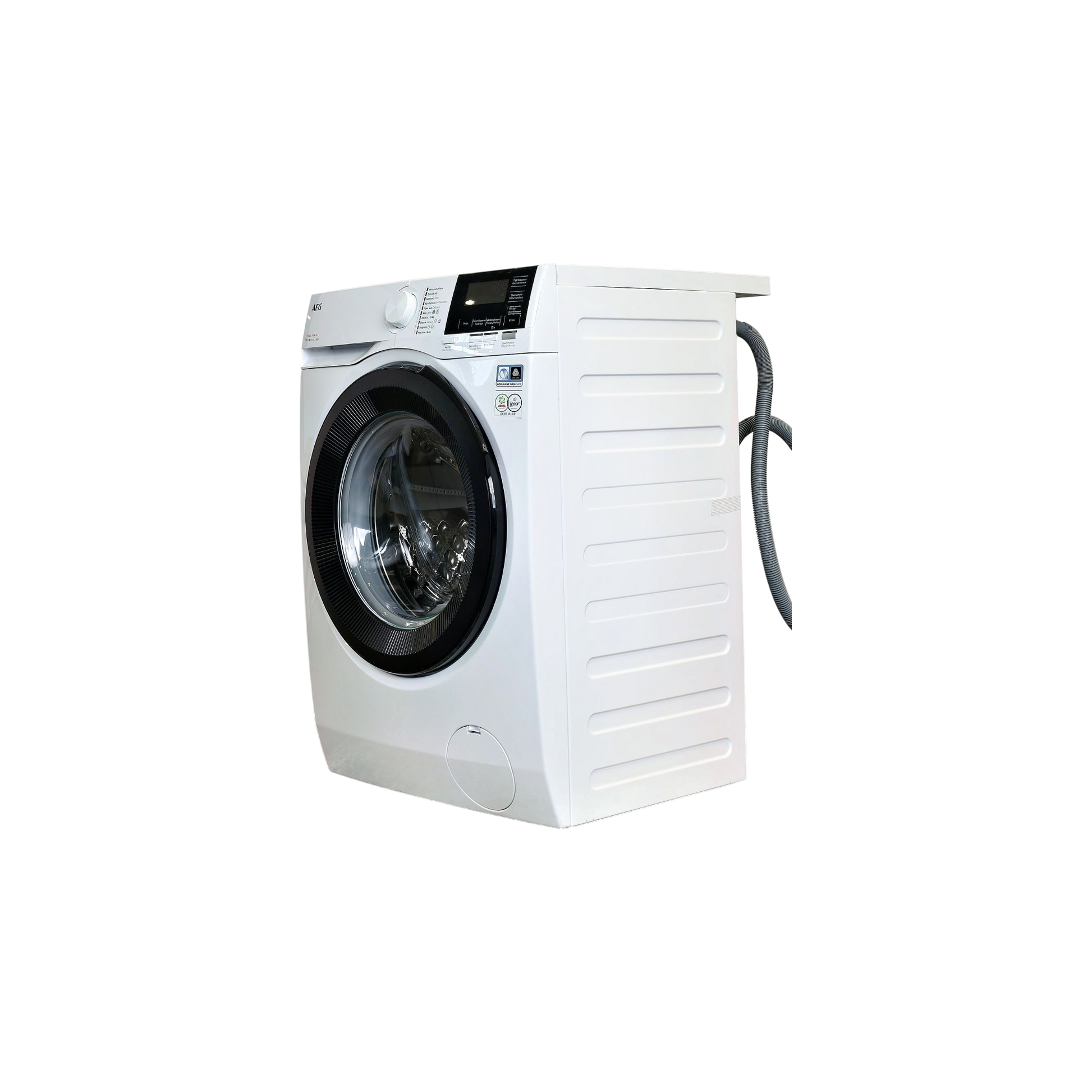 Lave-Linge Hublot 8 kg Reconditionné AEG LR73R864 : vue du côté gauche