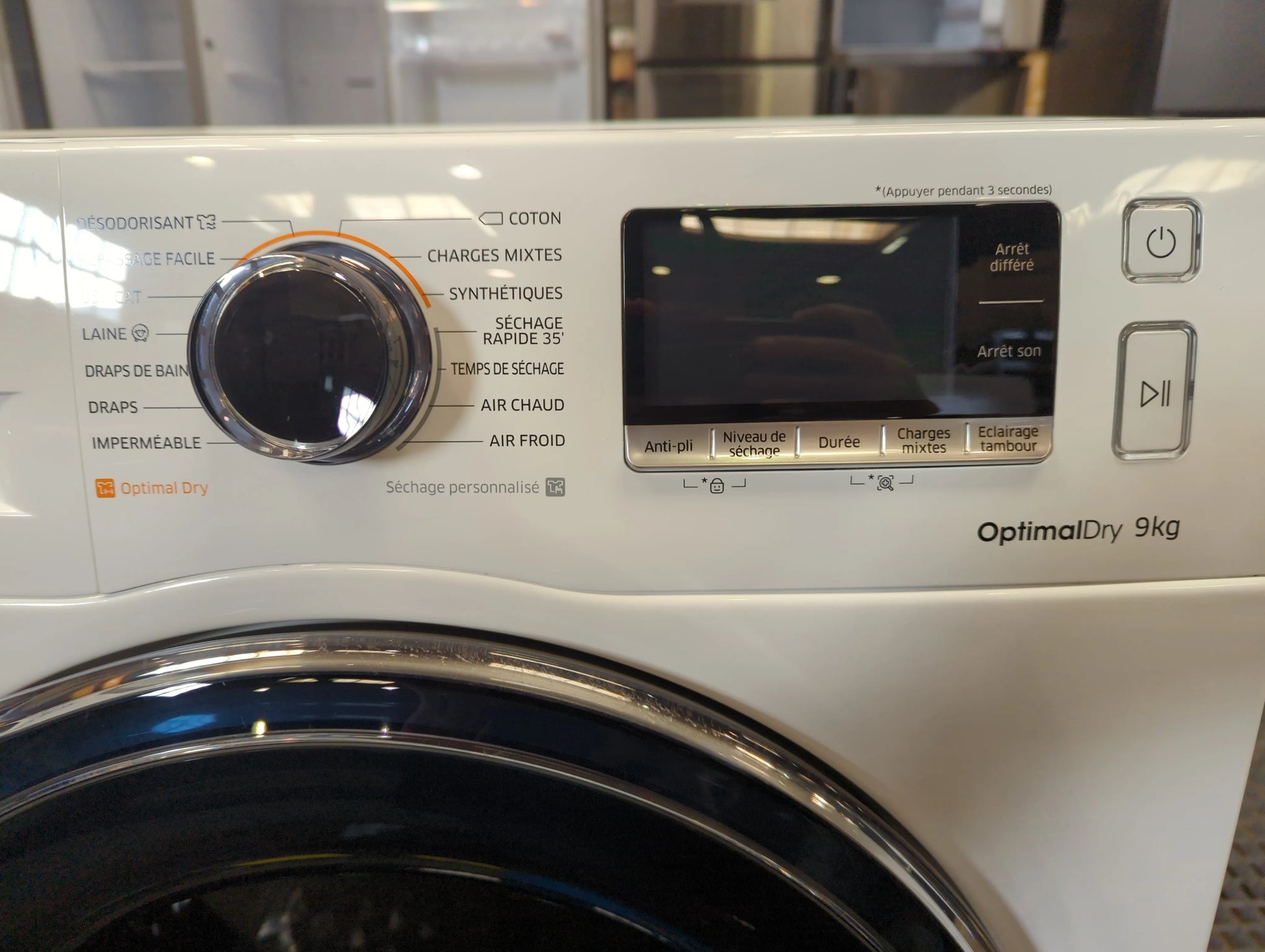 Seche-Linge Pompe À Chaleur 9 kg Reconditionné SAMSUNG DV90M6200CW