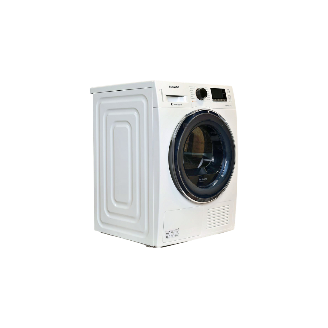 Seche-Linge Pompe À Chaleur 9 kg Reconditionné SAMSUNG DV90M6200CW : vue du côté gauche