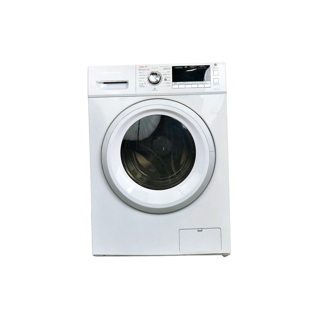 Lave-Linge Sechant 10 kg Reconditionné THOMSON THWD161070WH : vue de face
