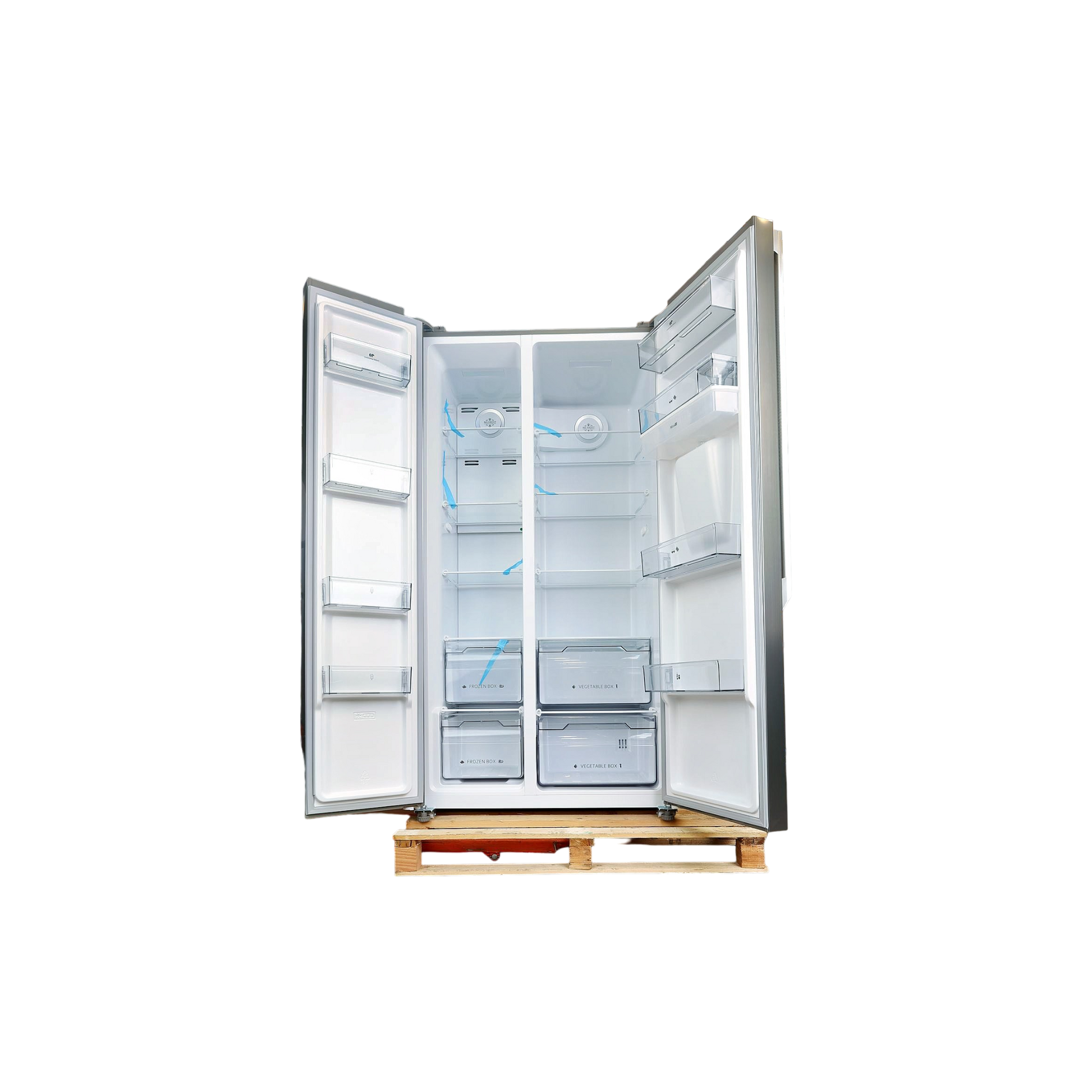 Réfrigérateur Américain 529 L Reconditionné CONTINENTAL - EDISON CERA532NFIX : vue de l'intérieur
