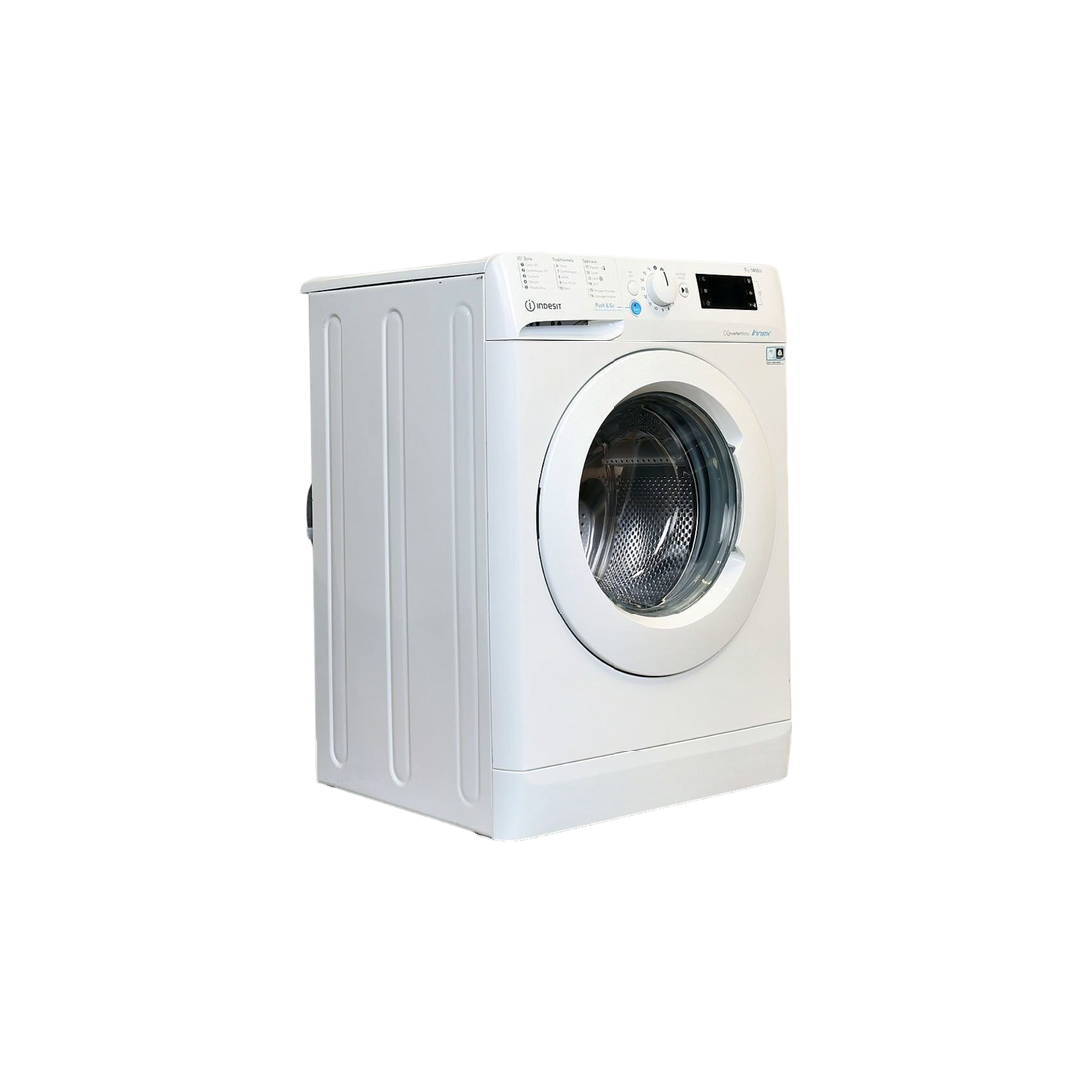 Lave-Linge Hublot 7 kg Reconditionné INDESIT BWE71484XWFRN : vue du côté droit