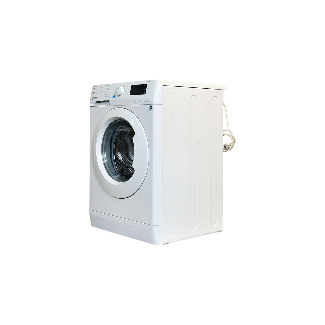Lave-Linge Hublot 7 kg Reconditionné INDESIT BWE71484XWFRN : vue du côté gauche