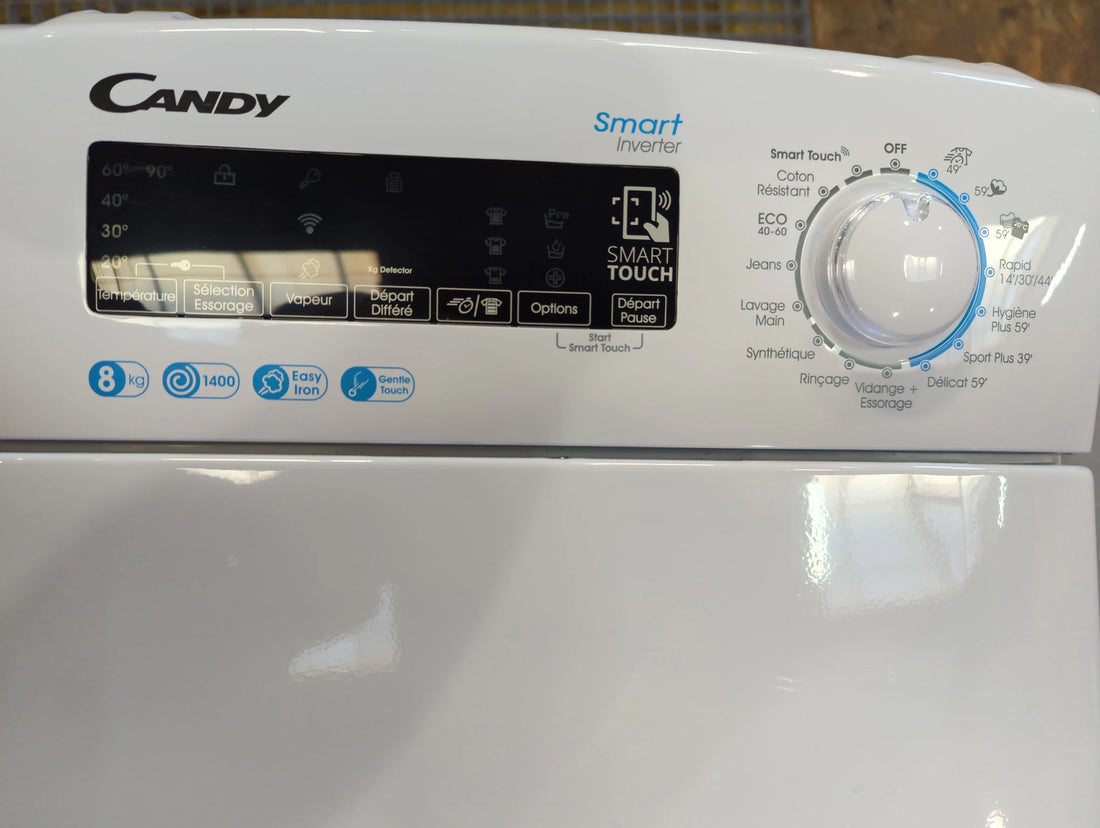Lave-Linge Top 8 kg Reconditionné CANDY CSTSG48TMVE/-47
