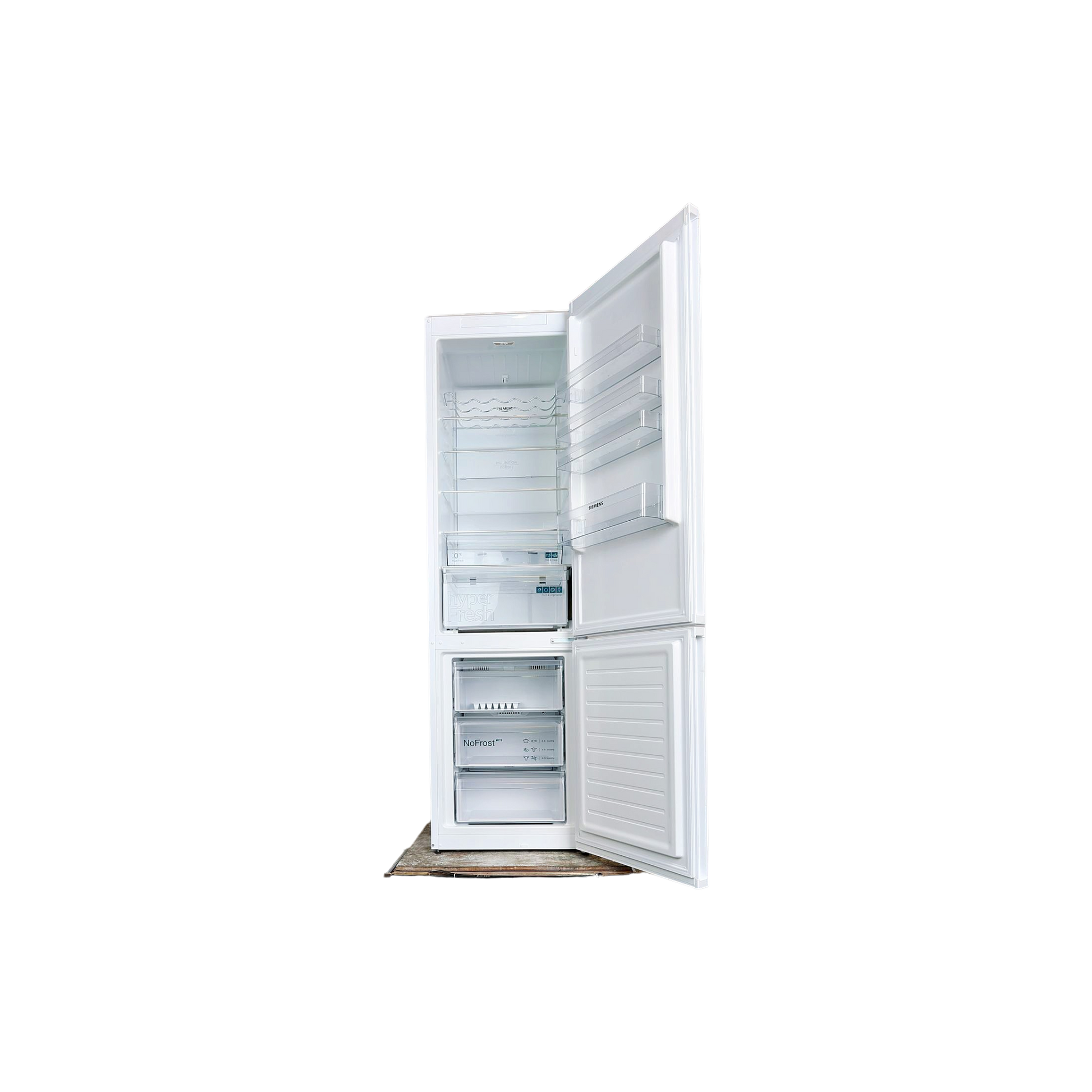 Réfrigérateur Avec Congélateur 363 L Reconditionné SIEMENS KG39NXWDF : vue de l'intérieur