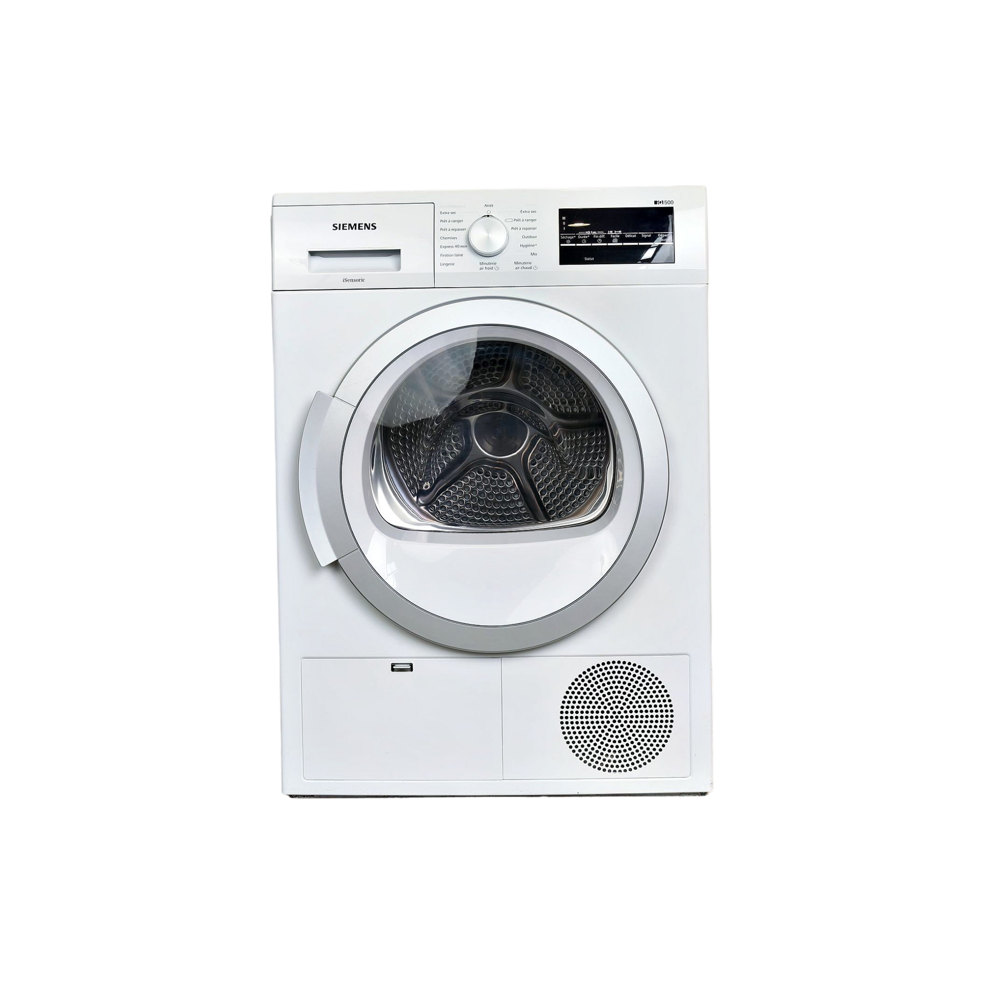 Seche-Linge Condensation 9 kg Reconditionné SIEMENS WT46G420FF : vue de face