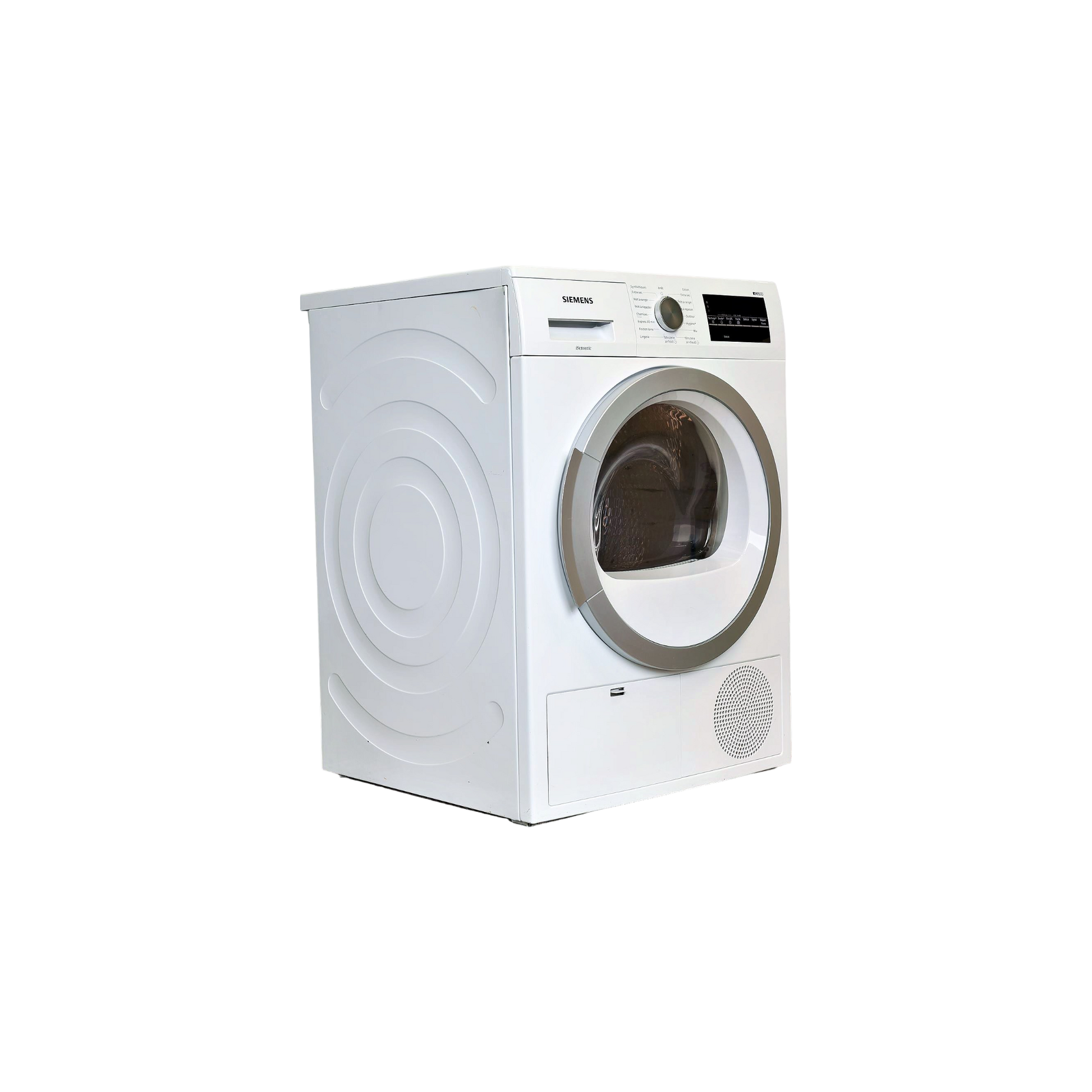 Seche-Linge Condensation 9 kg Reconditionné SIEMENS WT46G420FF : vue du côté droit