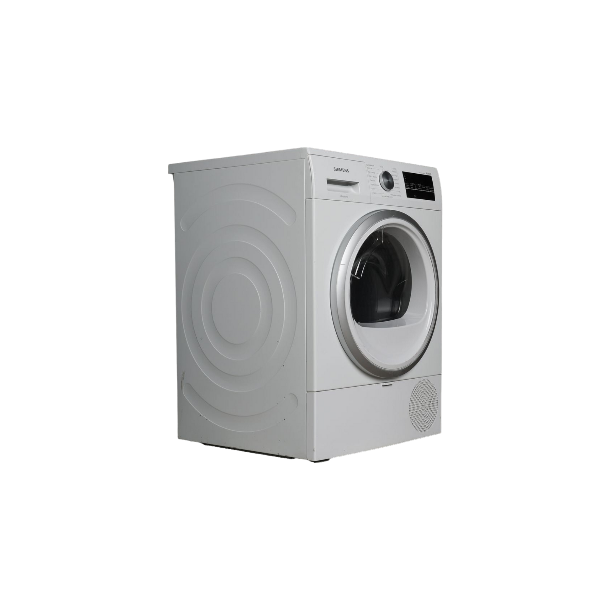 Seche-Linge Pompe À Chaleur 8 kg Reconditionné SIEMENS WT47RT08FF : vue du côté gauche