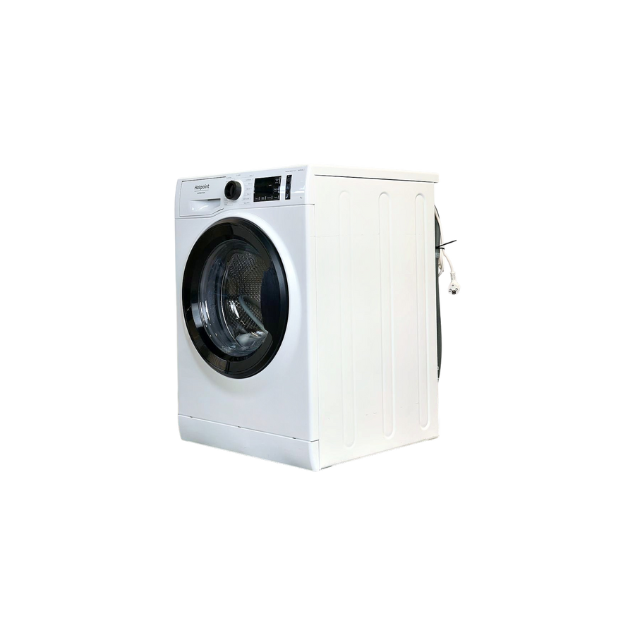 Lave-Linge Hublot 8 kg Reconditionné HOTPOINT CNM118448WKFR : vue du côté gauche