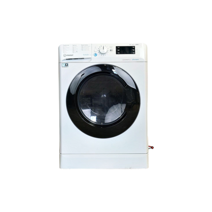 Lave-Linge Sechant 9 kg Reconditionné INDESIT BDE961483XWKFRN : vue de face