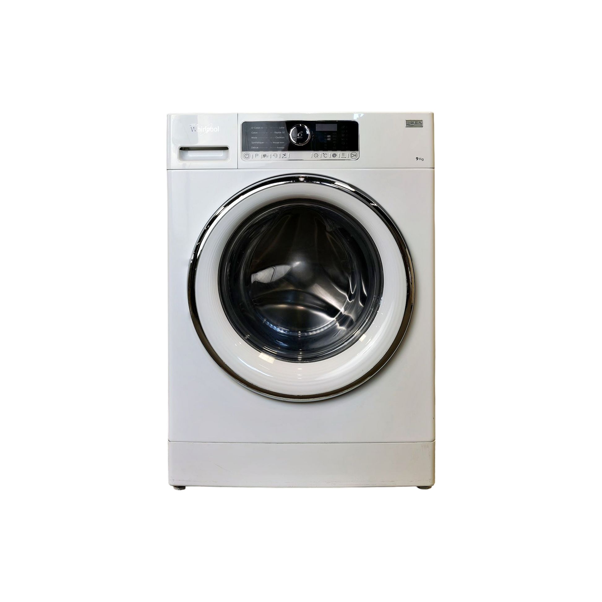 Lave-Linge Hublot 9 kg Reconditionné WHIRLPOOL FSCR90427 : vue de face