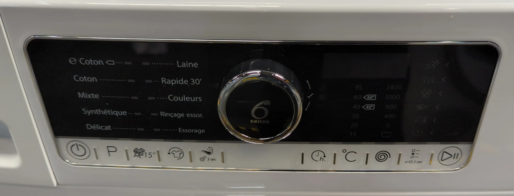 Lave-Linge Hublot 8 kg Reconditionné WHIRLPOOL FSCR80421