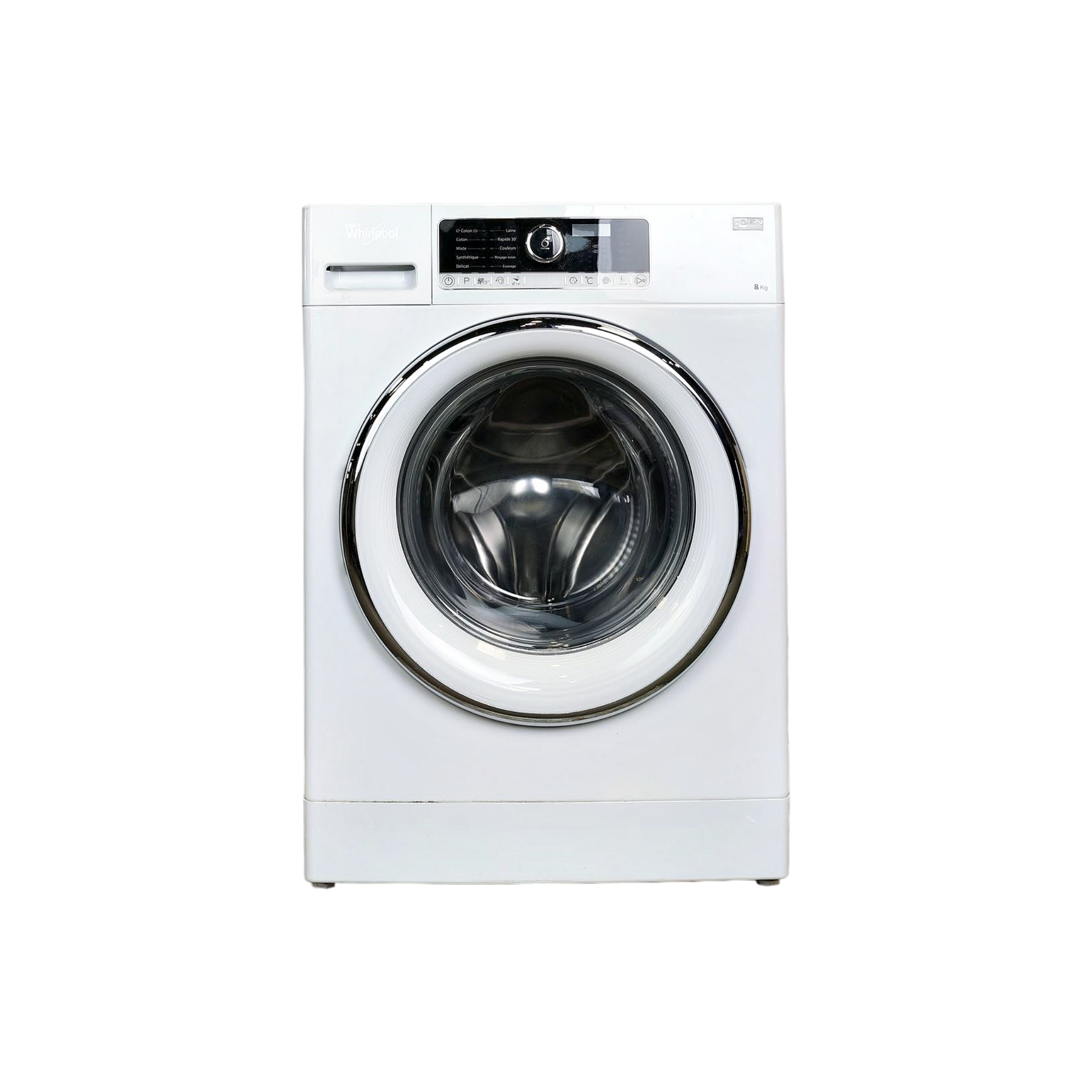 Lave-Linge Hublot 8 kg Reconditionné WHIRLPOOL FSCR80421 : vue de face