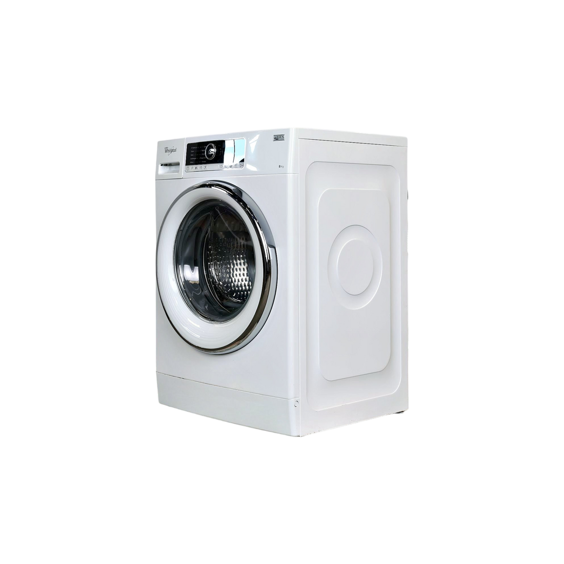 Lave-Linge Hublot 8 kg Reconditionné WHIRLPOOL FSCR80421 : vue du côté gauche
