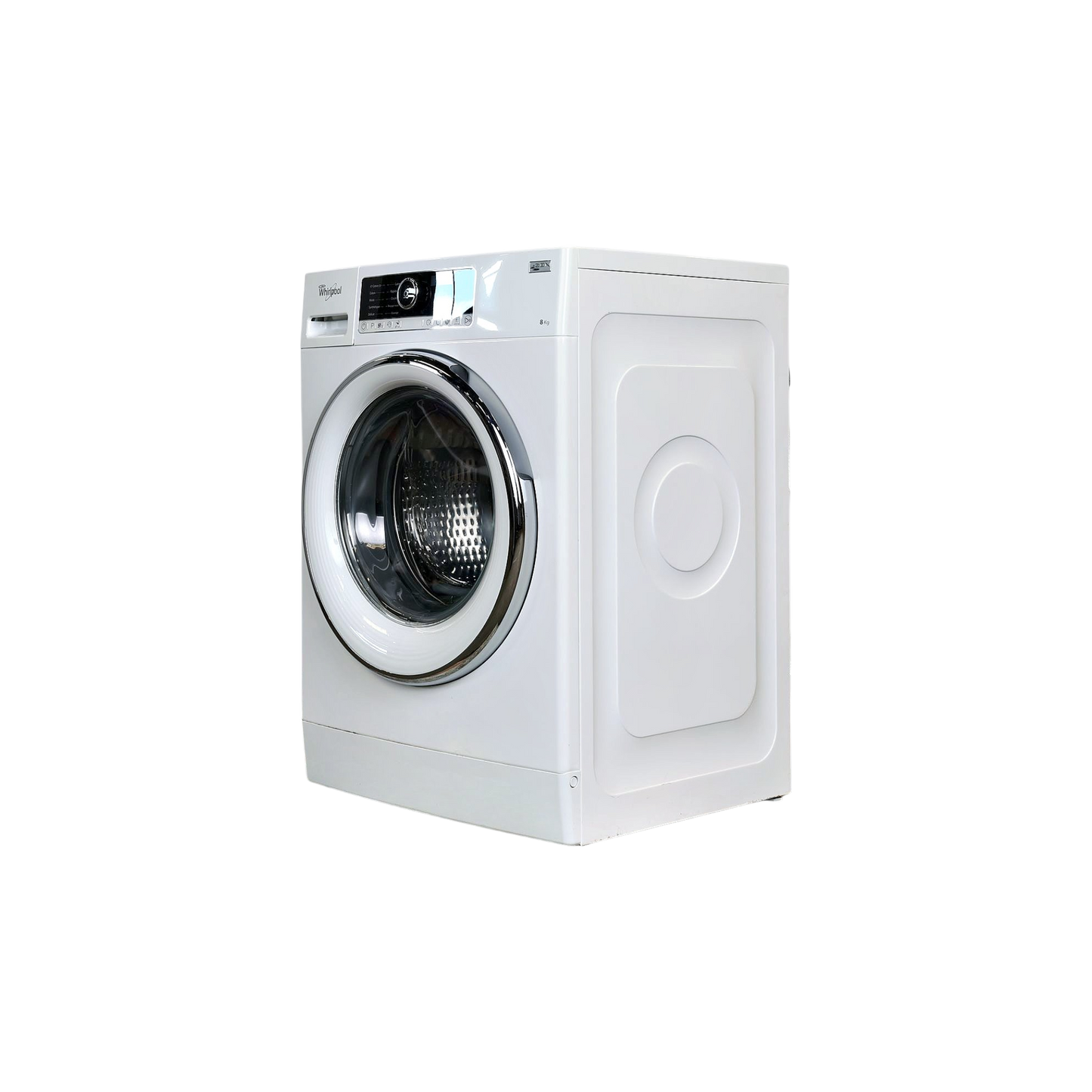 Lave-Linge Hublot 8 kg Reconditionné WHIRLPOOL FSCR80421 : vue du côté gauche