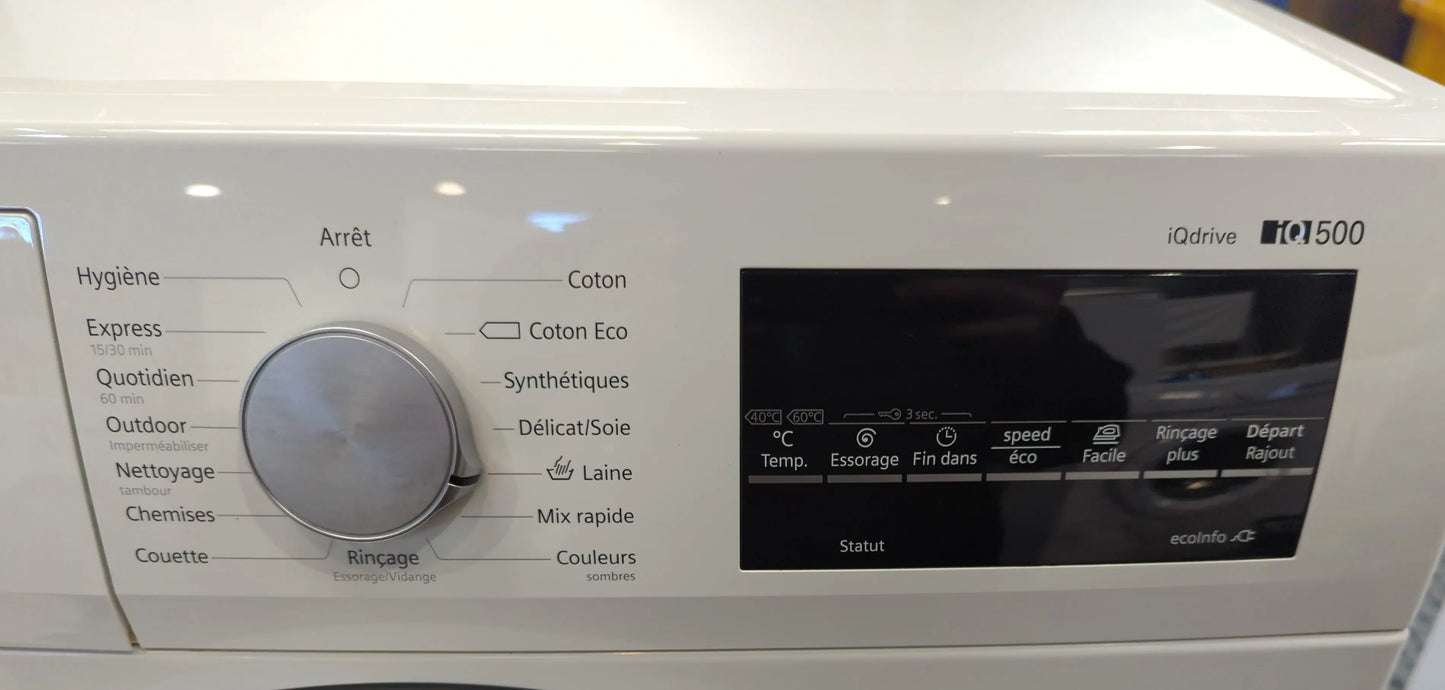 Lave-Linge Hublot 8 kg Reconditionné SIEMENS WM14T458FF