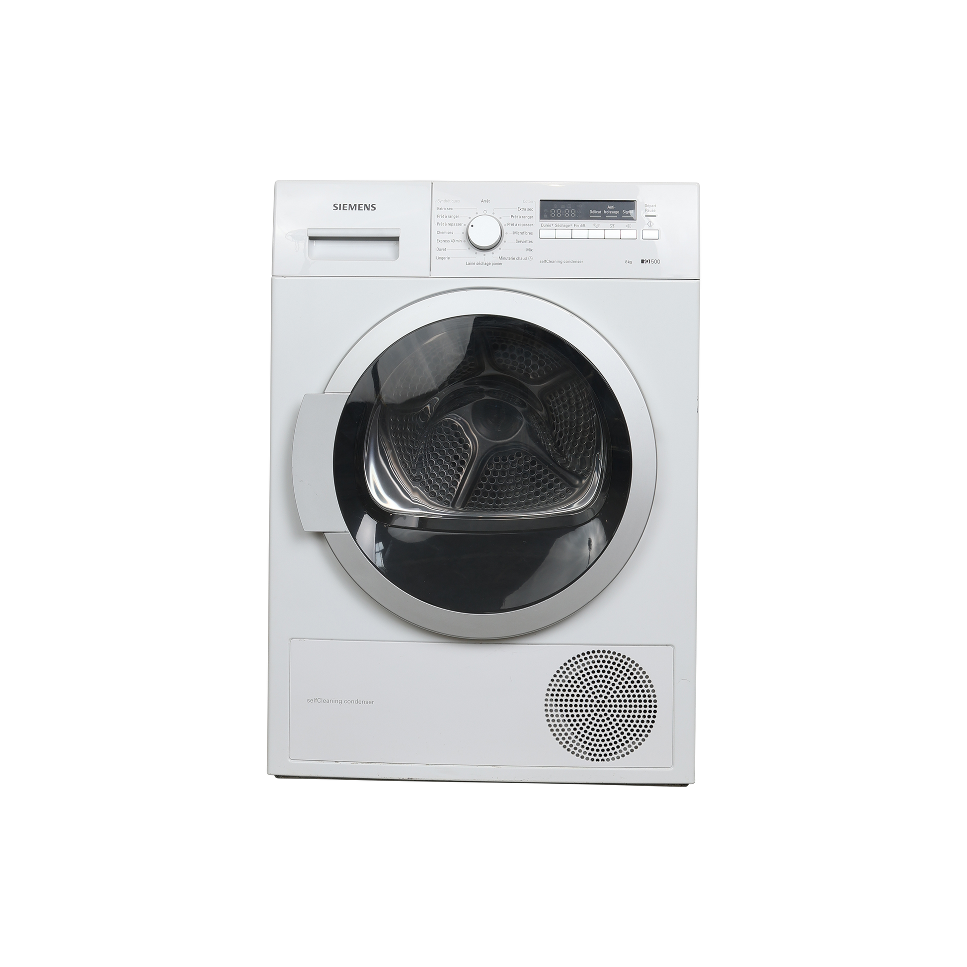 Seche-Linge Pompe À Chaleur 8 kg Reconditionné SIEMENS WT46W430FF : vue de face