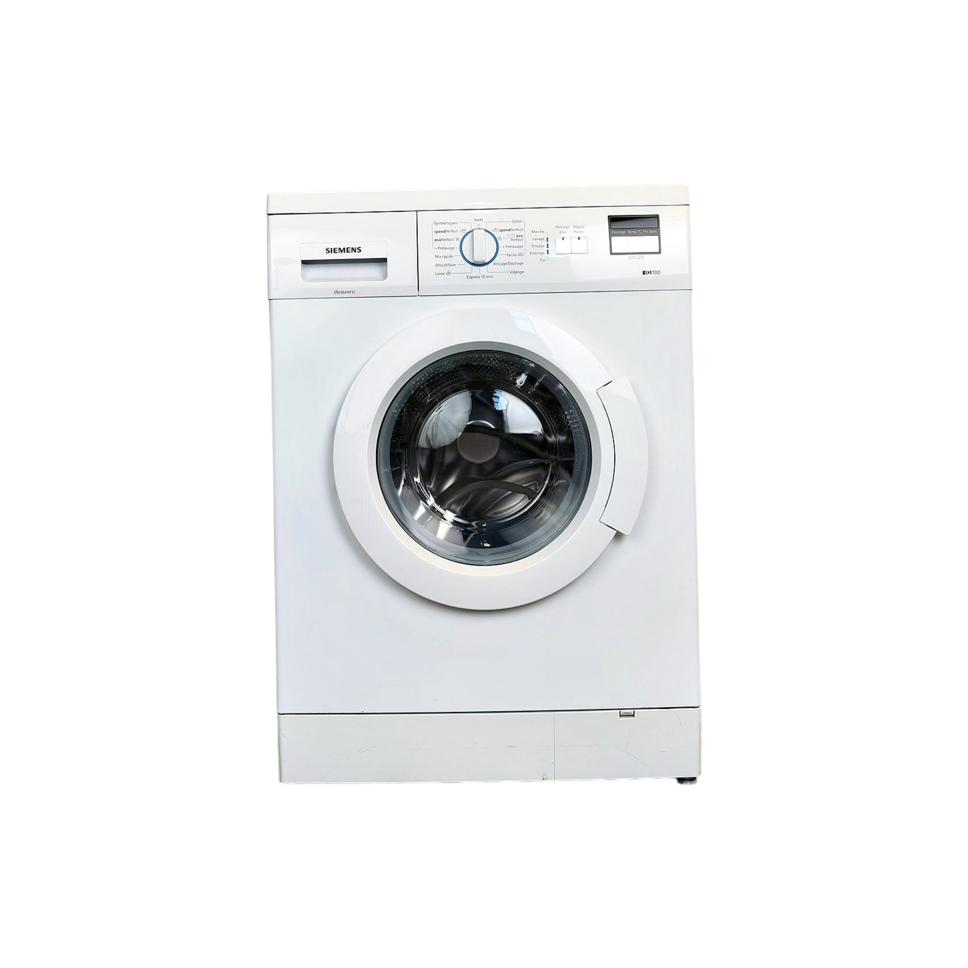 Lave-Linge Hublot 7 kg Reconditionné SIEMENS WM14E277FF : vue de face