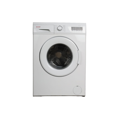 Lave-Linge Hublot 6 kg Reconditionné SHARP ES-FA6103W3 : vue de face