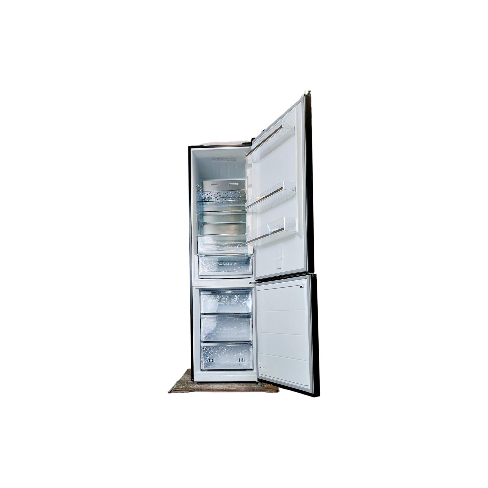 Réfrigérateur Avec Congélateur 378 L Reconditionné THOMSON CTH378NFABIX : vue de l'intérieur