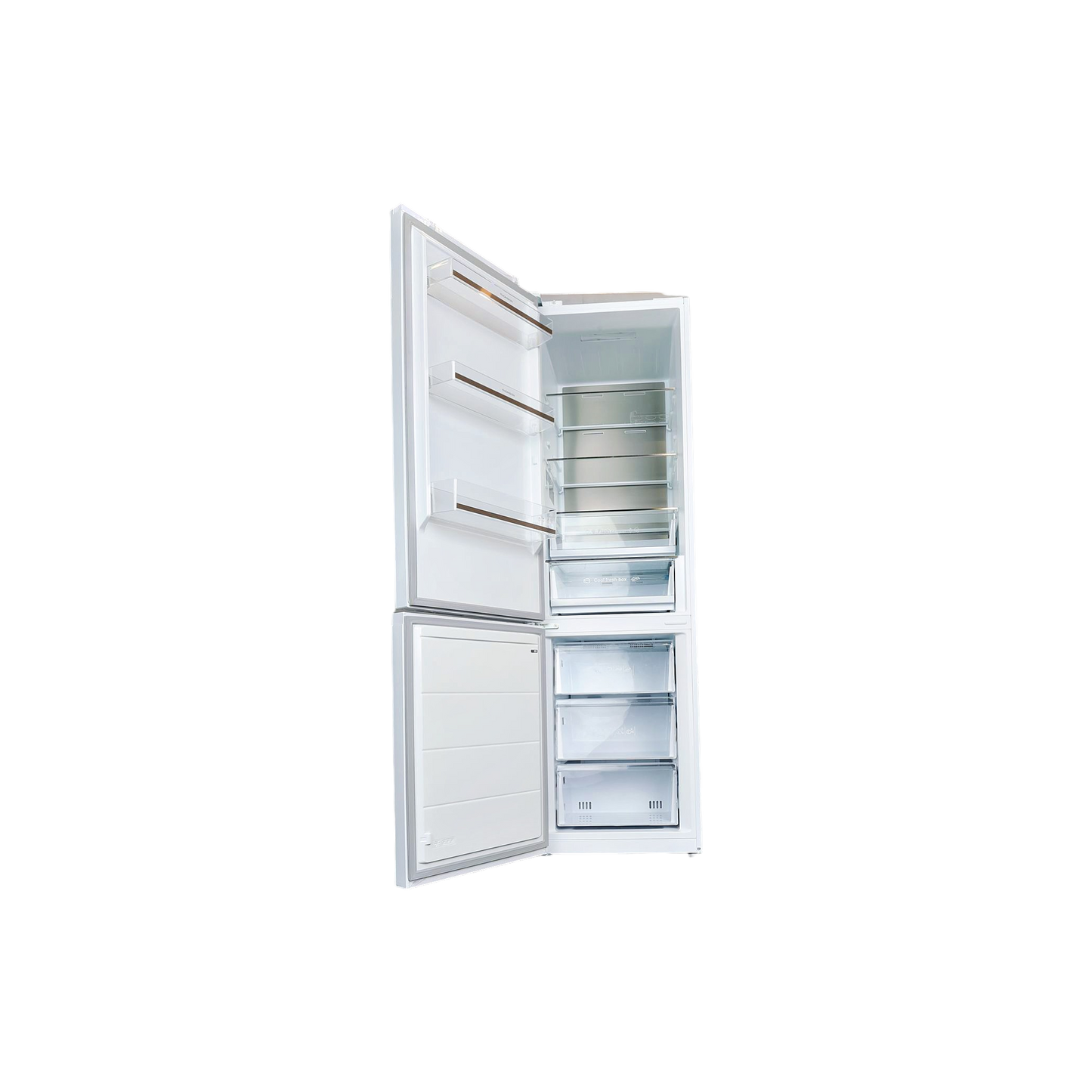 Réfrigérateur Avec Congélateur 378 L Reconditionné THOMSON CTH378NFAWH : vue de l'intérieur