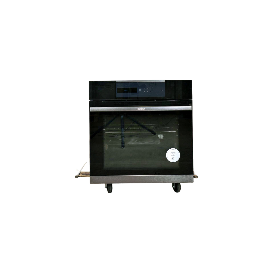 Four Chaleur Tournante 70 L Reconditionné HAIER HWO60SM5B9BH : vue de face