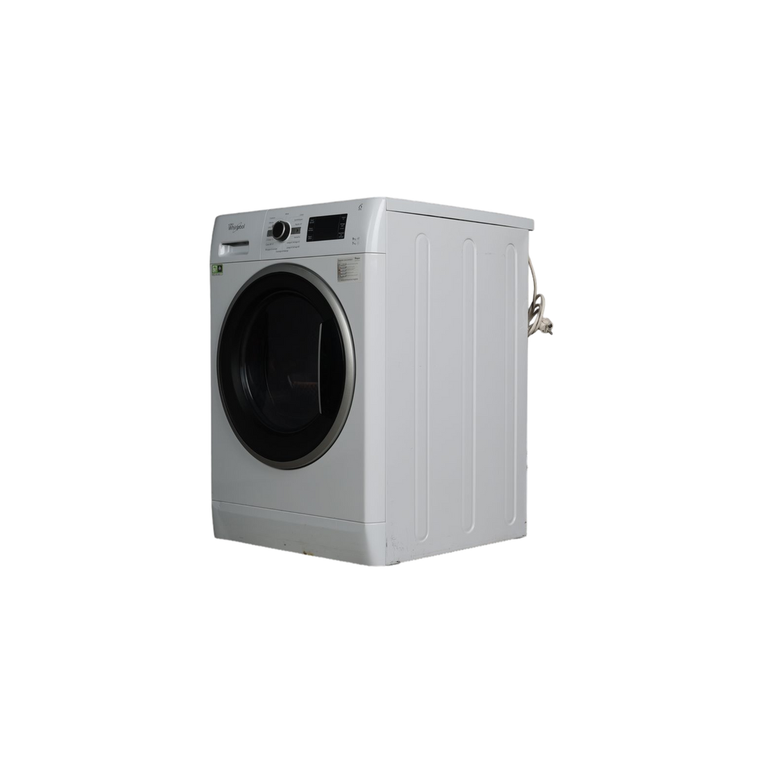 Lave-Linge Sechant 9 kg Reconditionné WHIRLPOOL WWDC9716 : vue du côté droit