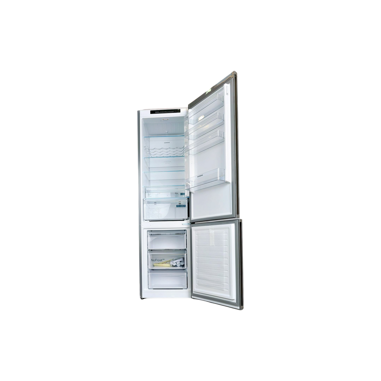 Réfrigérateur Avec Congélateur 363 L Reconditionné SIEMENS KG39N2IDF : vue de l'intérieur
