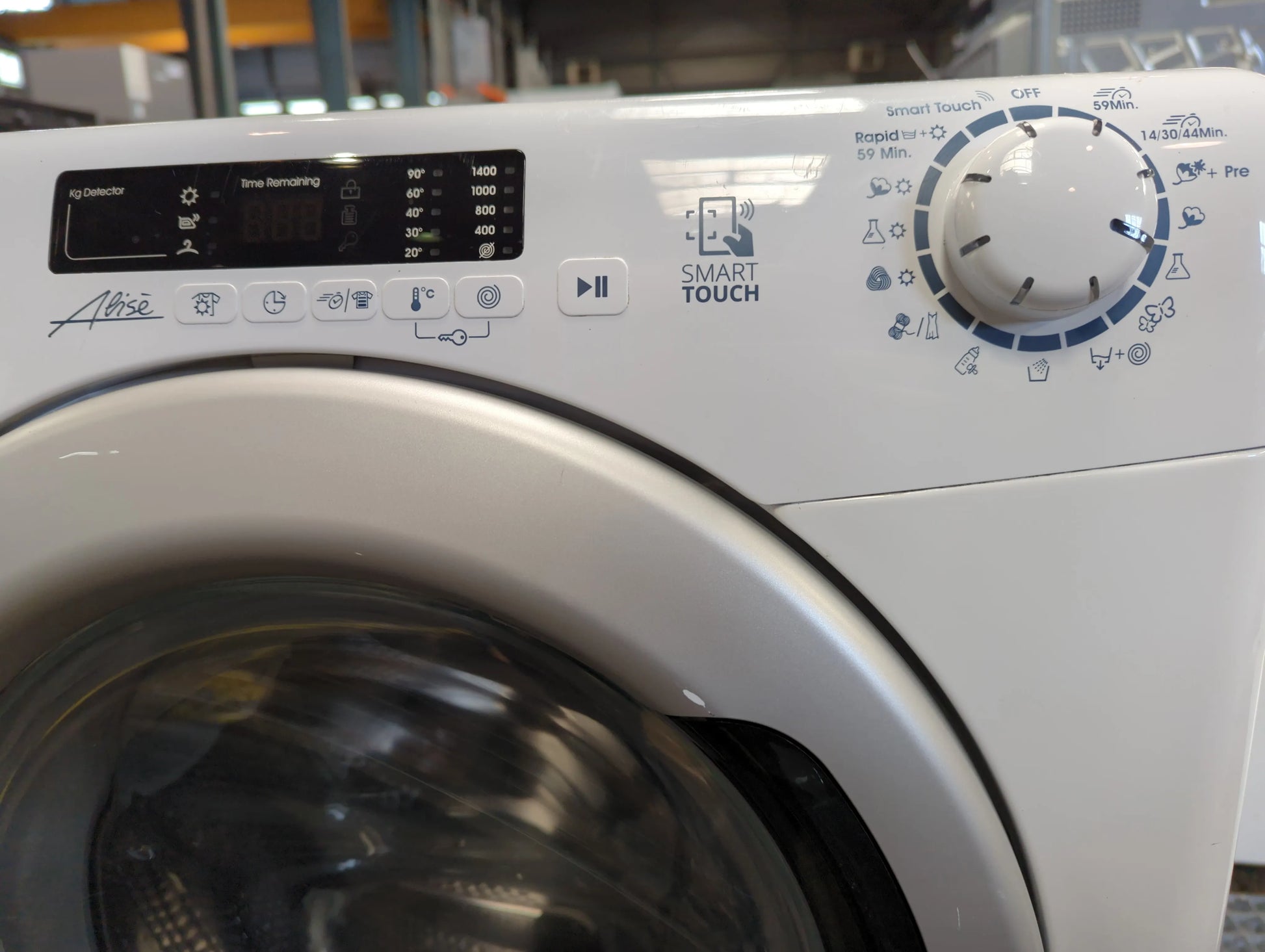 Lave-Linge Sechant 8 kg Reconditionné CANDY HGSW485DSW/1-S