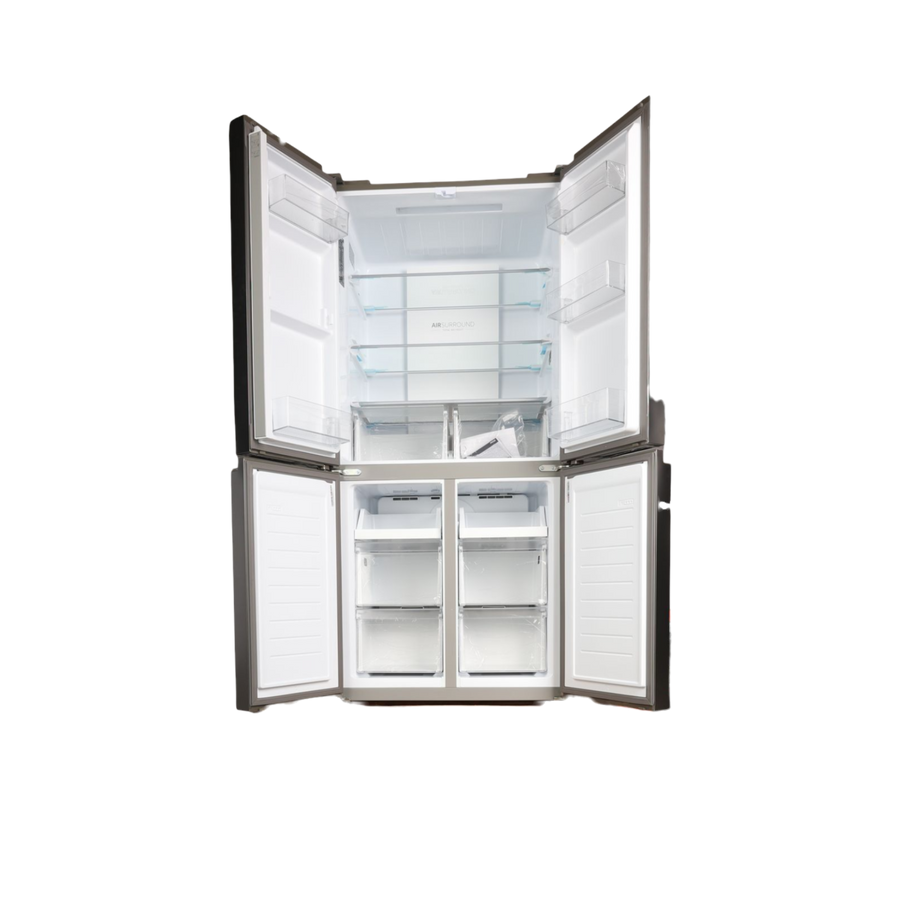 Réfrigérateur Multi-Portes 467 L Reconditionné HAIER HCR3818ENMM : vue de l'intérieur