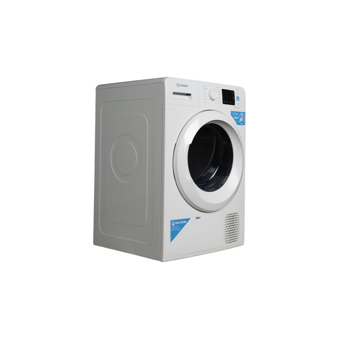 Seche-Linge Pompe À Chaleur 8 kg Reconditionné INDESIT YTM1182XFR : vue du côté gauche
