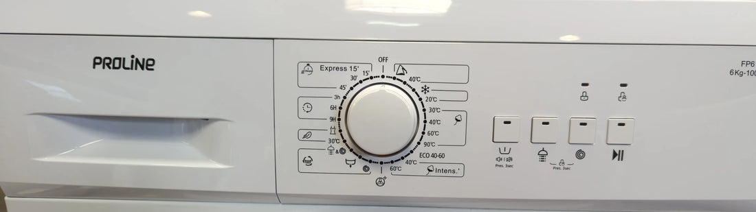 Lave-Linge Hublot 6 kg Reconditionné PROLINE FP61EU