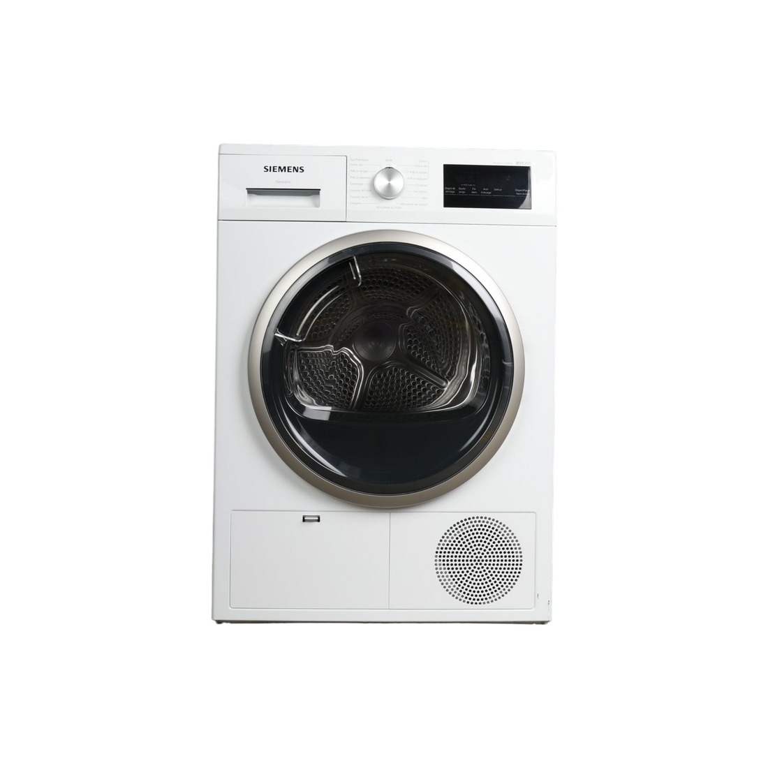 Seche-Linge Pompe À Chaleur 8 kg Reconditionné SIEMENS WT45HV15FR : vue de face