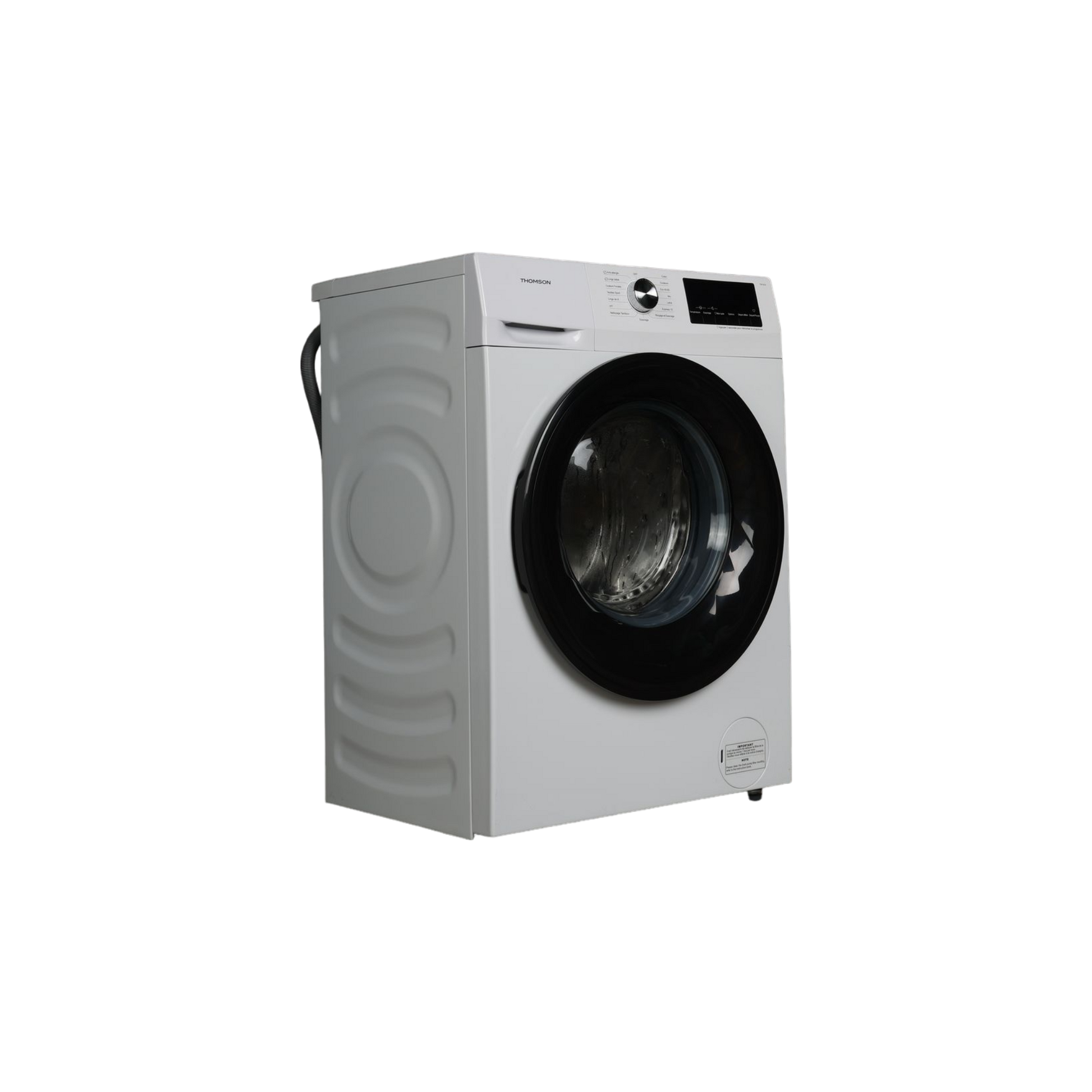 Lave-Linge Hublot 7 kg Reconditionné THOMSON TW147A : vue du côté gauche