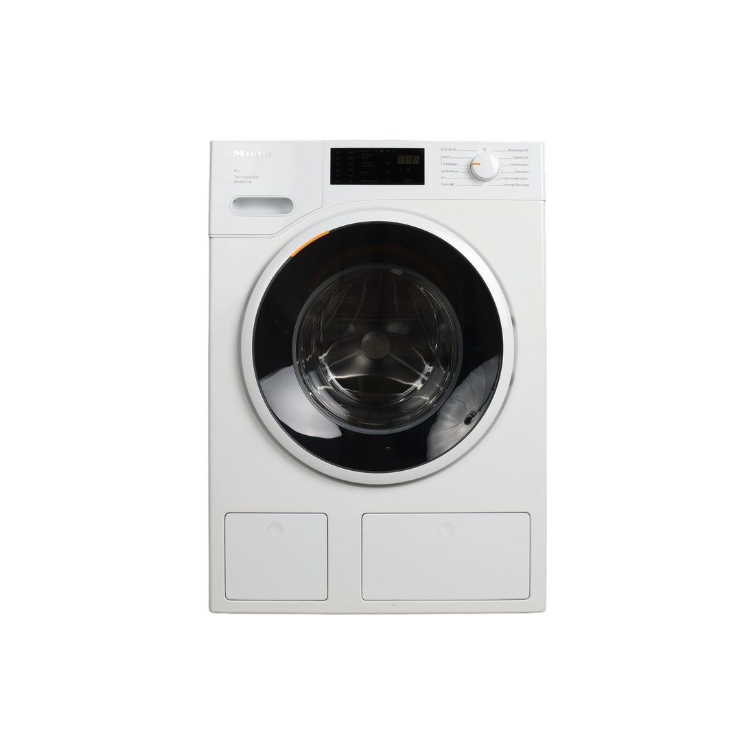 Lave-Linge Hublot 8 kg Reconditionné MIELE WWD 660 WCS : vue du côté droit