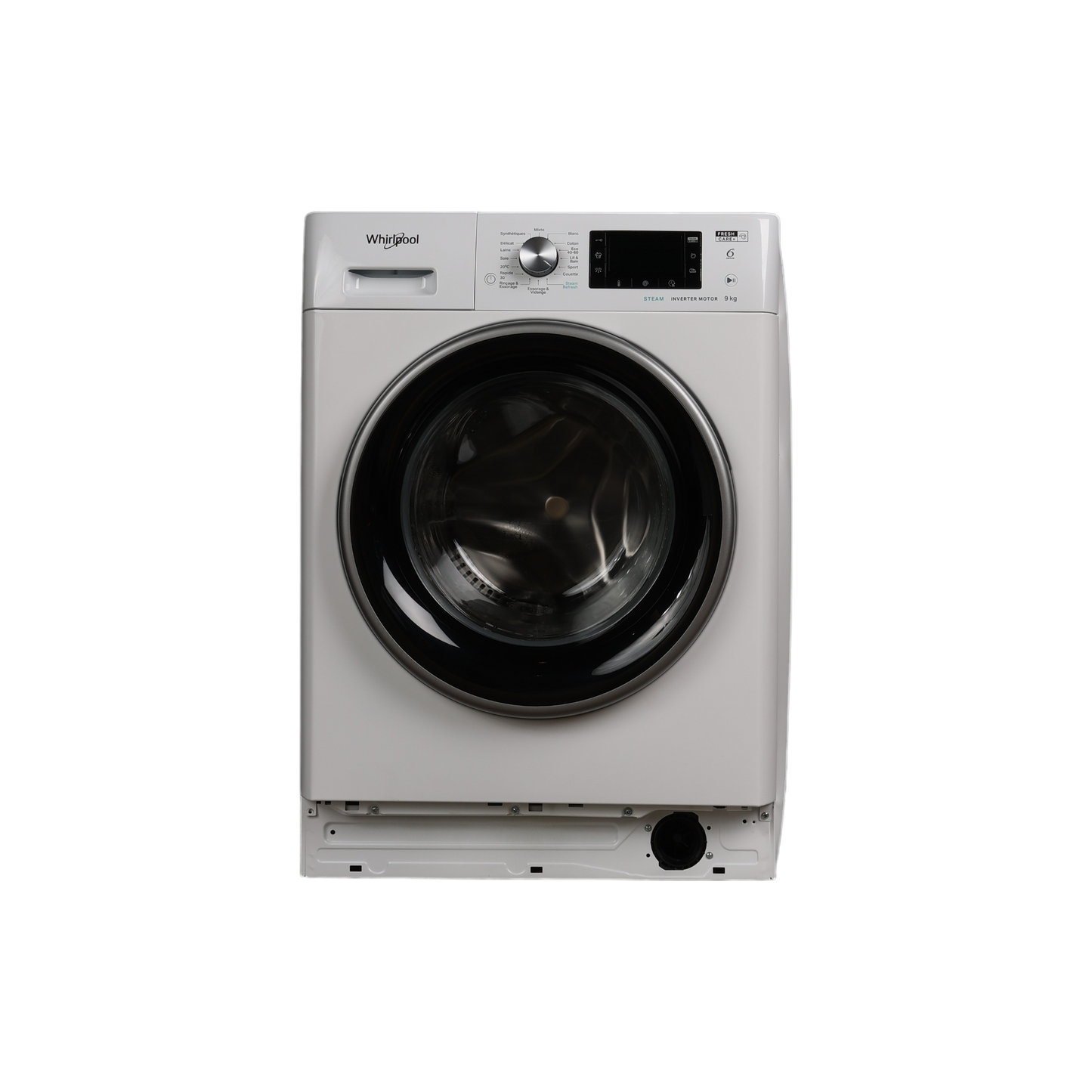 Lave-Linge Hublot 9 kg Reconditionné WHIRLPOOL FFDD9469BSVFR : vue de face