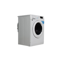 Lave-Linge Sechant 8 kg Reconditionné INDESIT BDE86435WVFR : vue du côté gauche