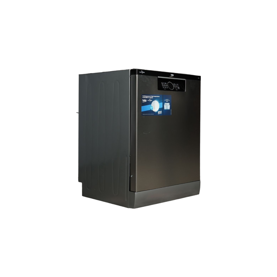 Lave-Vaisselle Pose Libre 14 Cvts Reconditionné BEKO BDFN26440X : vue du côté gauche