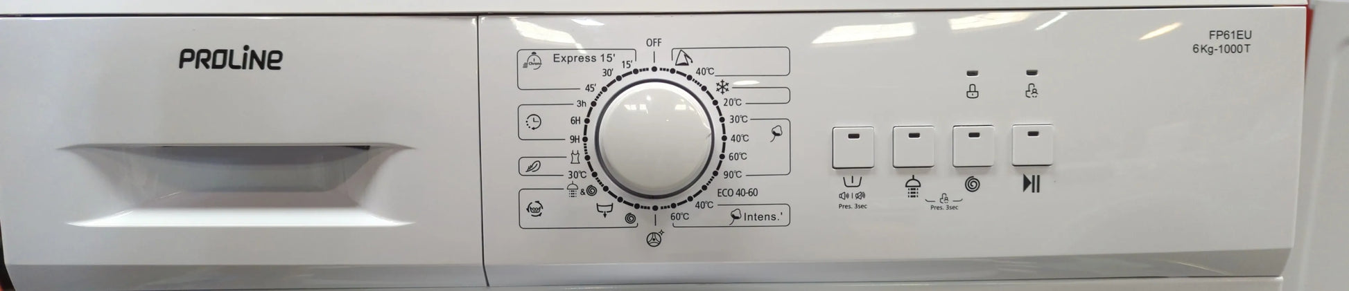 Lave-Linge Hublot 6 kg Reconditionné PROLINE FP61EU
