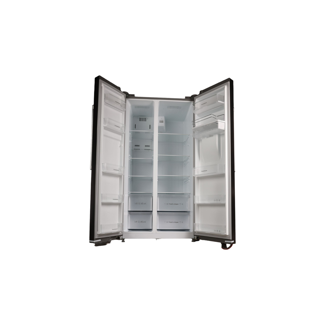 Réfrigérateur Américain 551 L Reconditionné THOMSON THSBS100IX : vue de l'intérieur