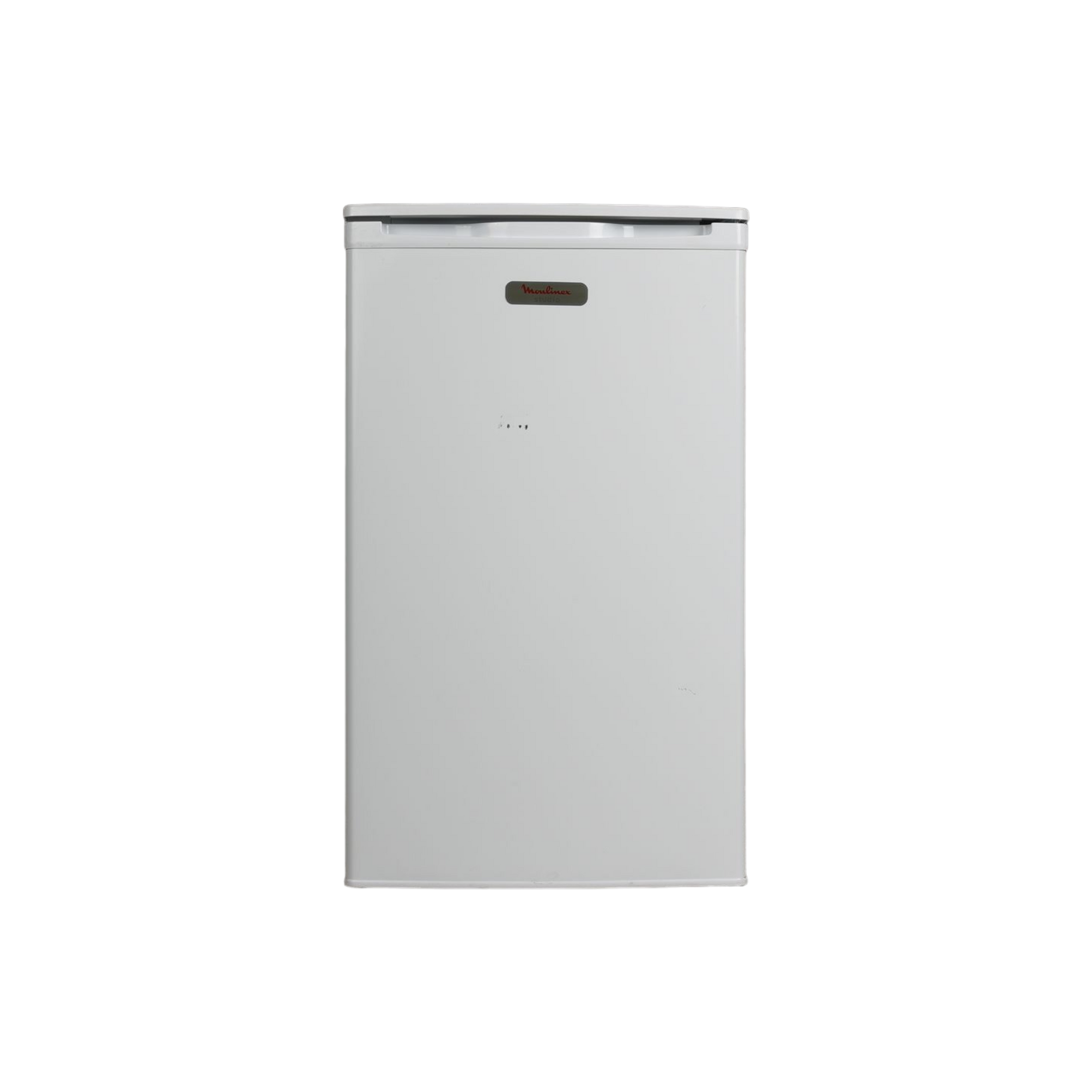 Réfrigérateur Compact 102 L Reconditionné MOULINEX STUDIO MSTTR106WH : vue de face