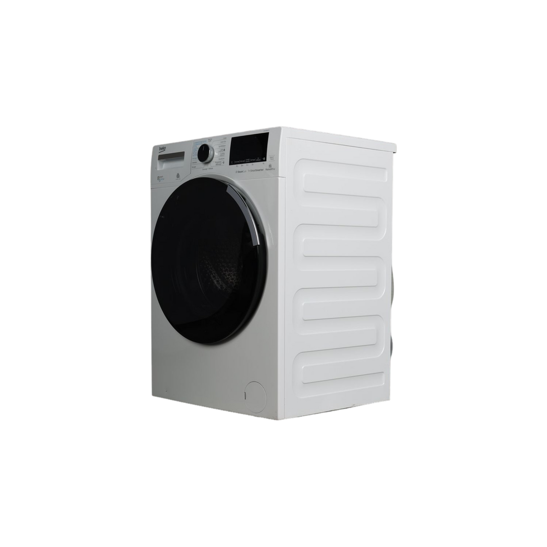 Lave-Linge Sechant 8 kg Reconditionné BEKO WTLD81467P : vue du côté droit