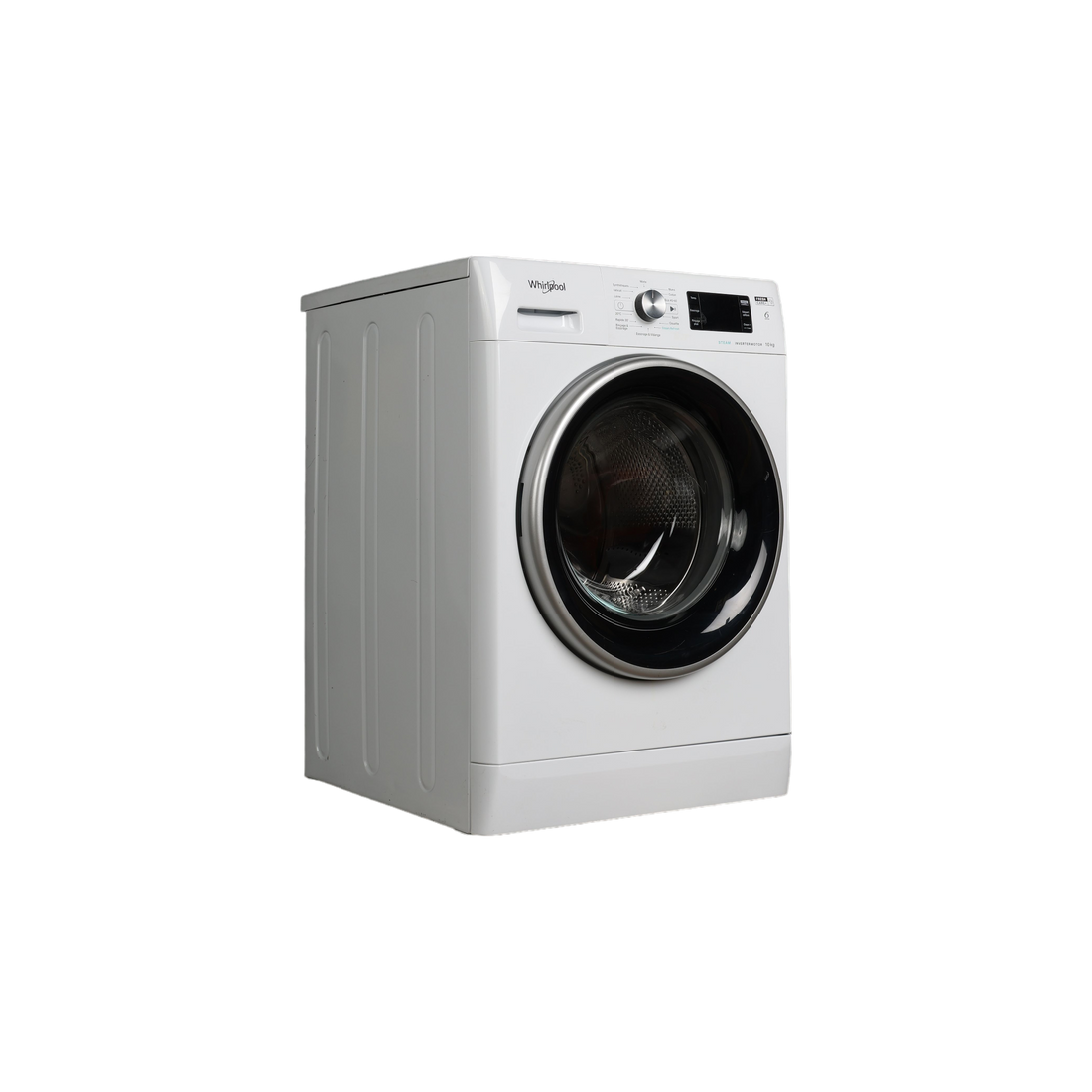 Lave-Linge Hublot 10 kg Reconditionné WHIRLPOOL FFBD10469BSVFR : vue du côté gauche